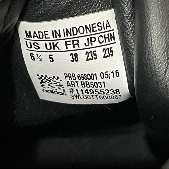 Adidas Pro Model Suede Superstar Metal Toe Midtop Sneakers Shoes Black Size 6.5 - Picture 10 of 11